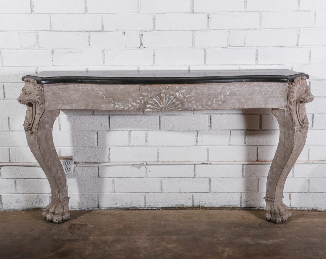 Italian Console Table with Cabriole legs (1 of 5)