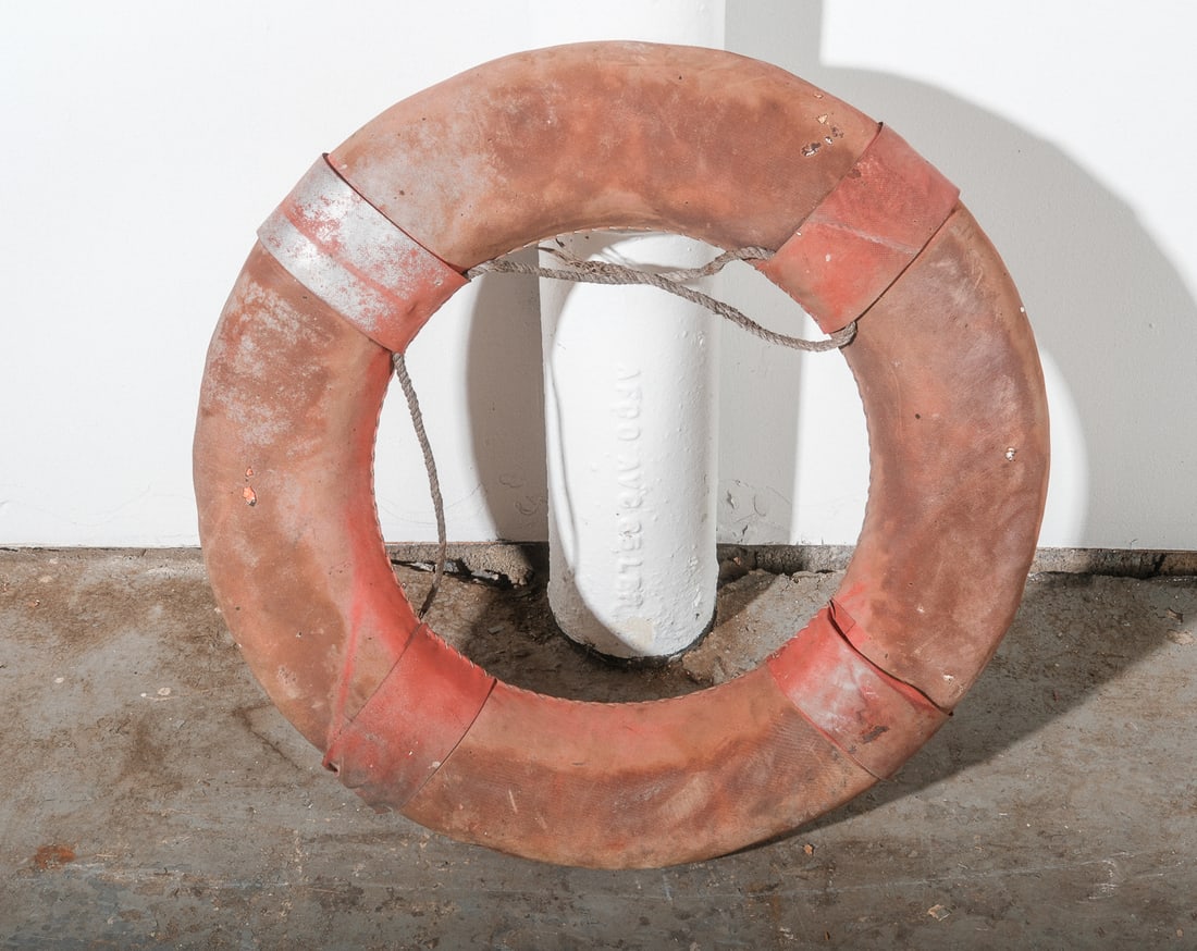 Red Nautical Life Saving Buoy (1 of 5)