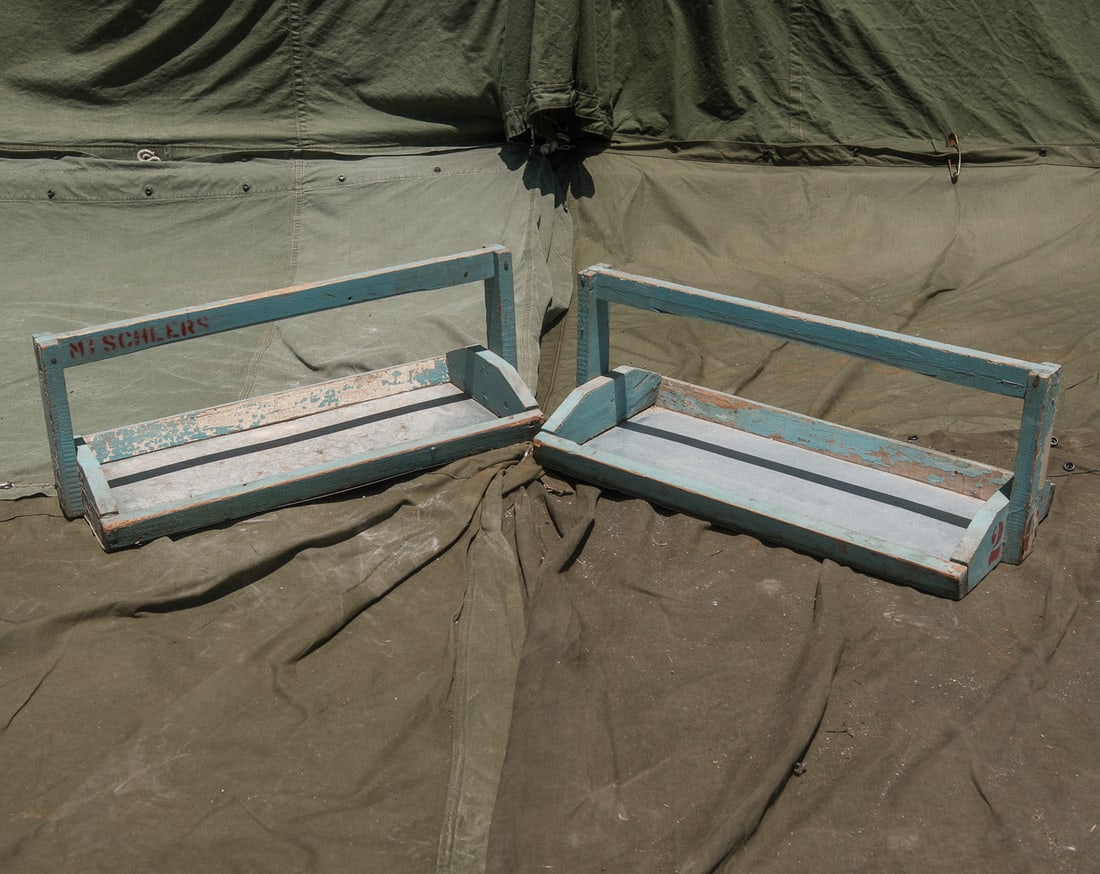 Blueberry Harvest Trays, one pair (1 of 4)