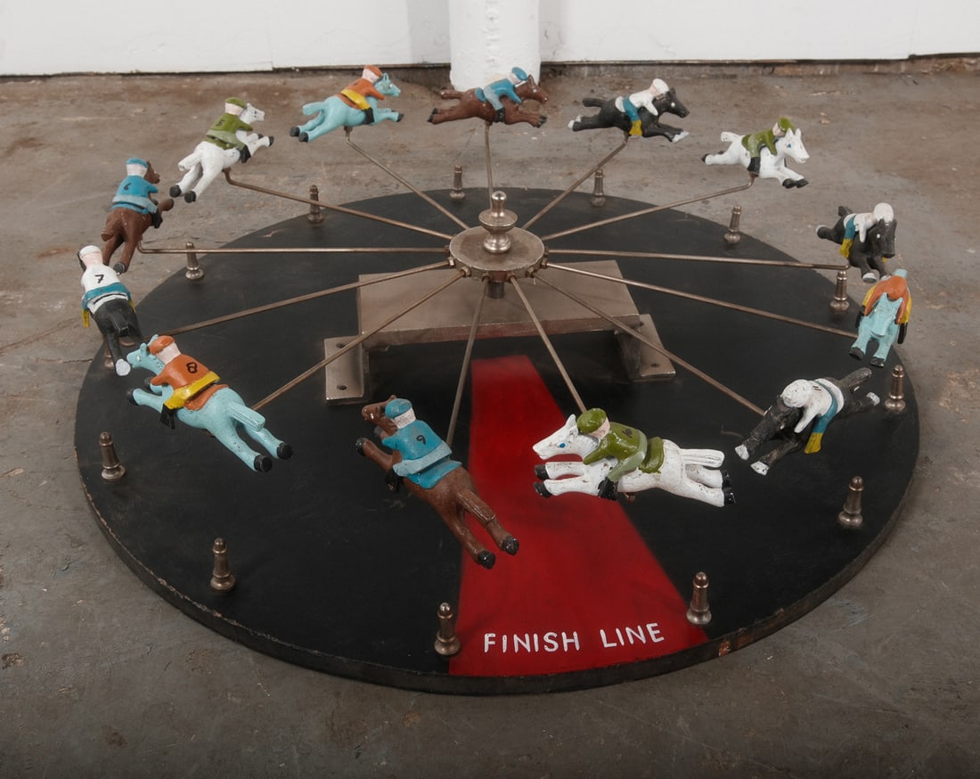 Spinning Race Horse Game Wheel (1 of 7)