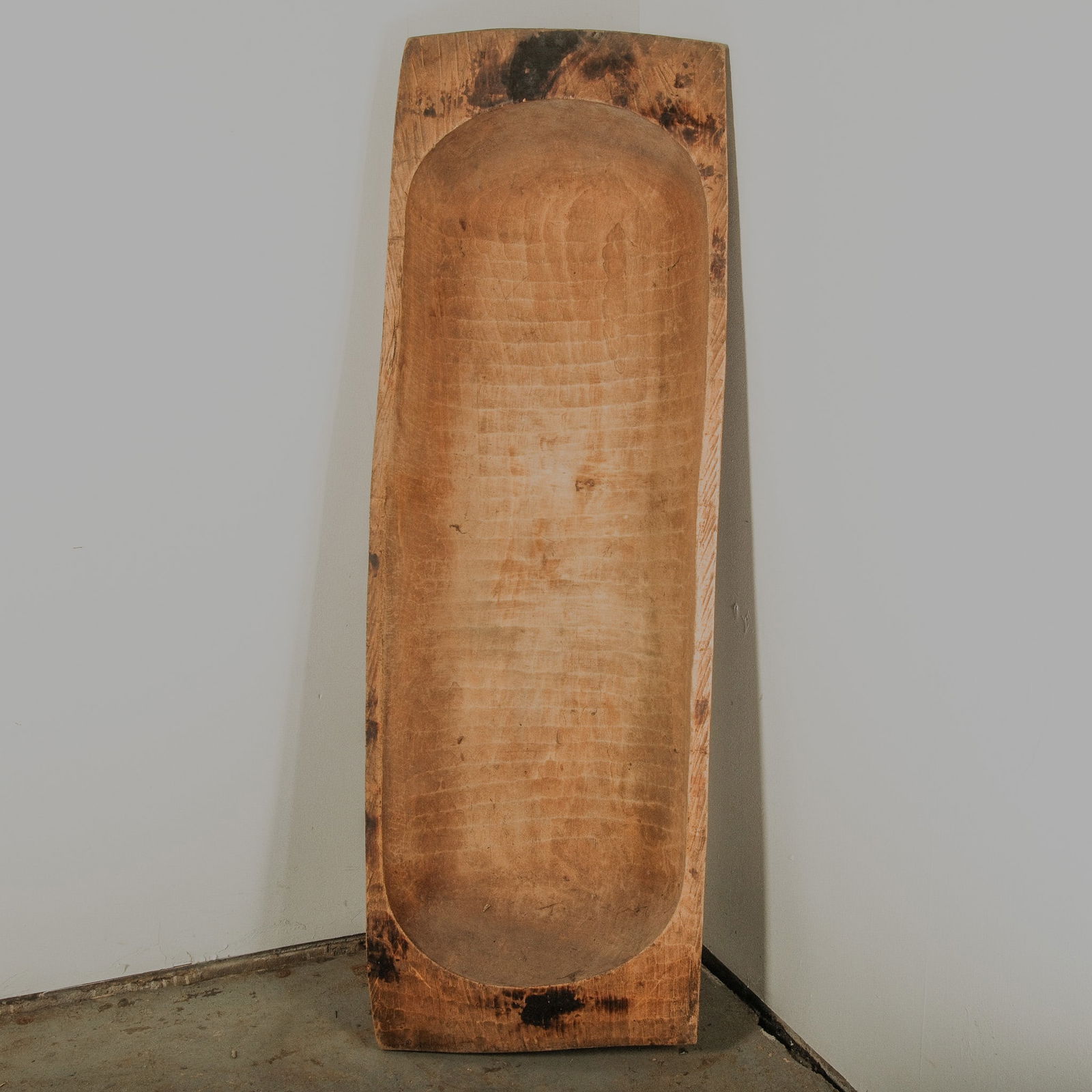 Large Scale Primitive Wood Dough Bowl (1 of 7)