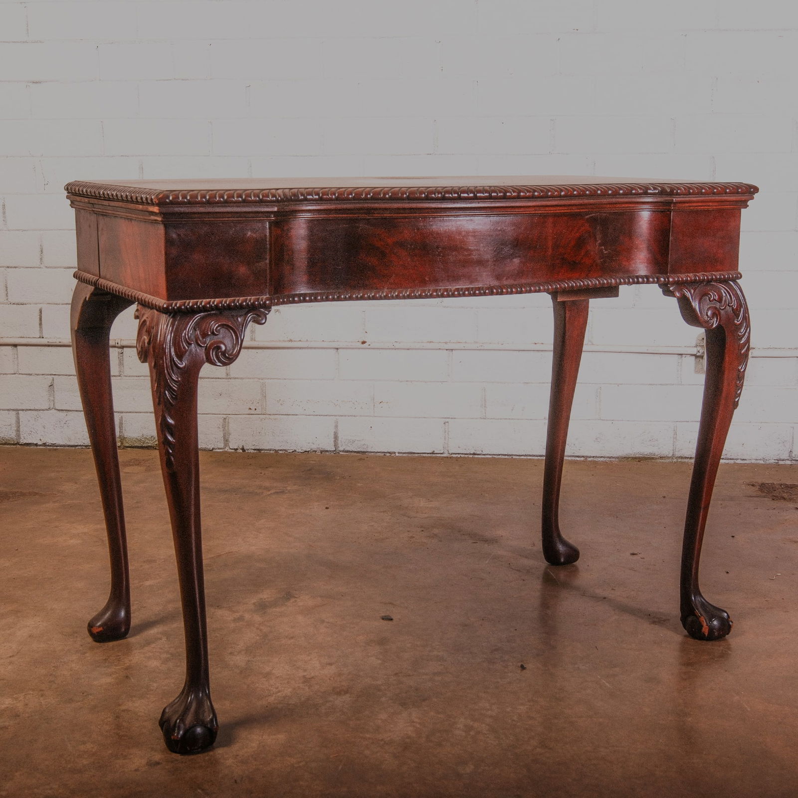 Antique Georgian Dining Table with Rope edge molding (1 of 7)