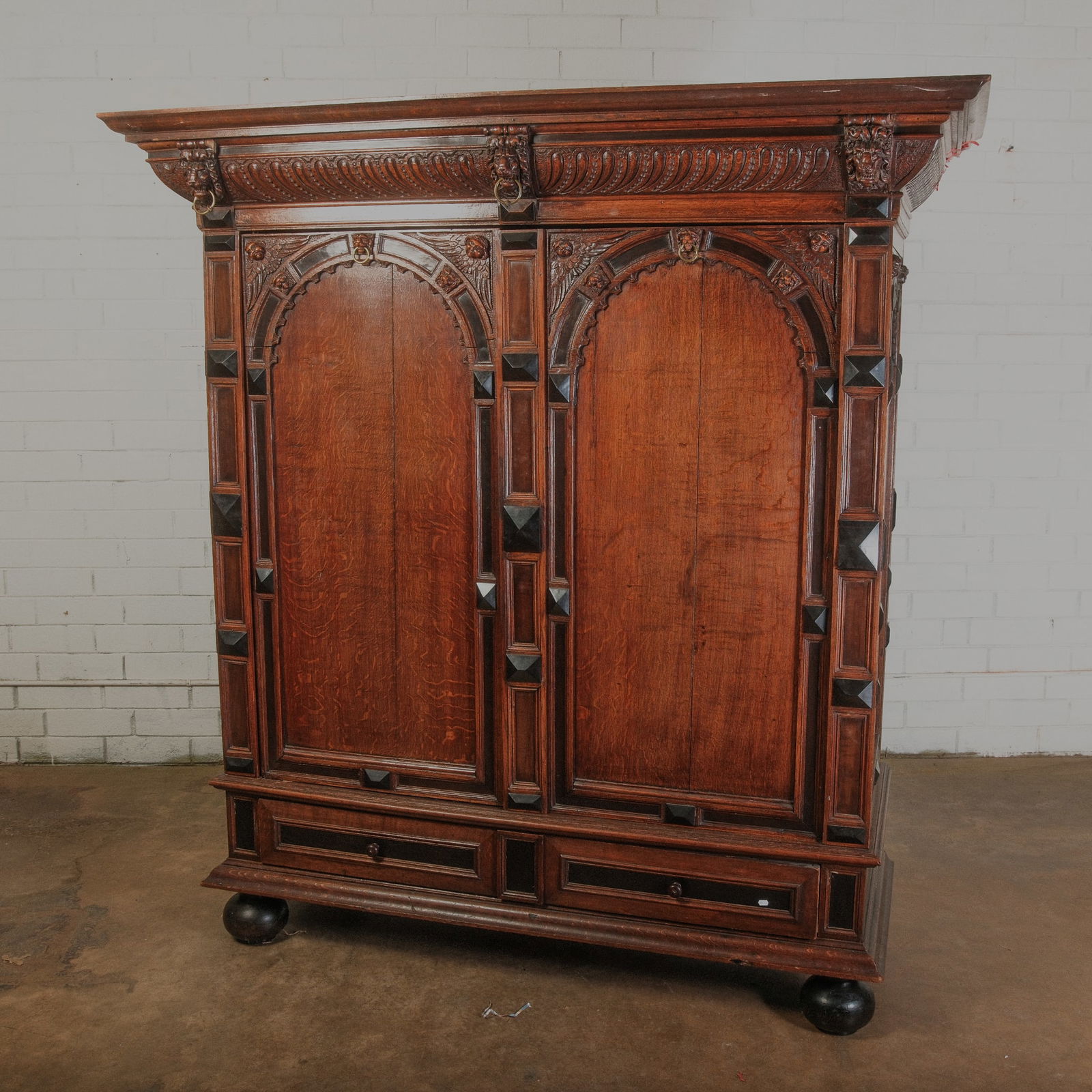 Danish Oak Linen Chest Cabinet (1 of 6)