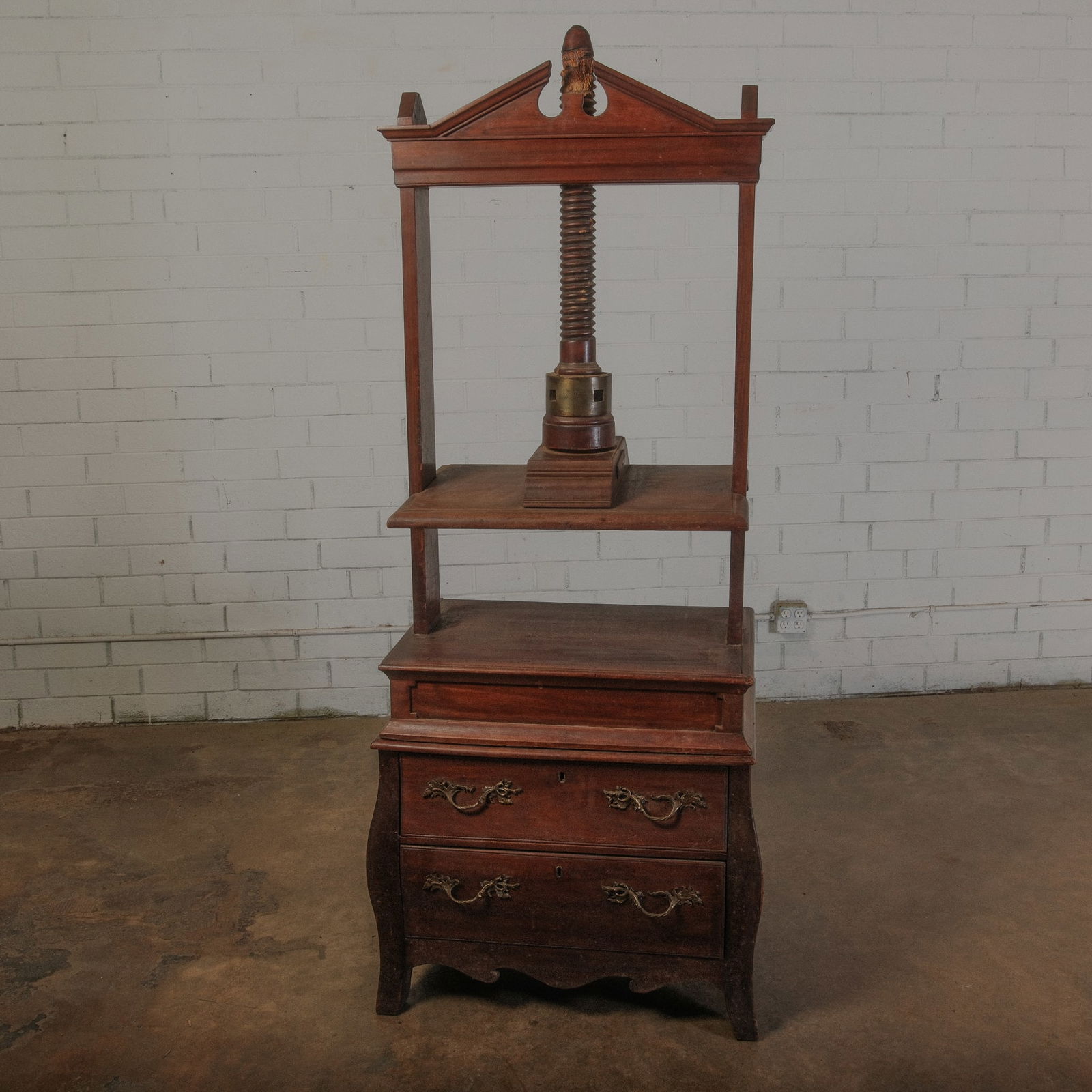 Antique English Book Press (1 of 6)