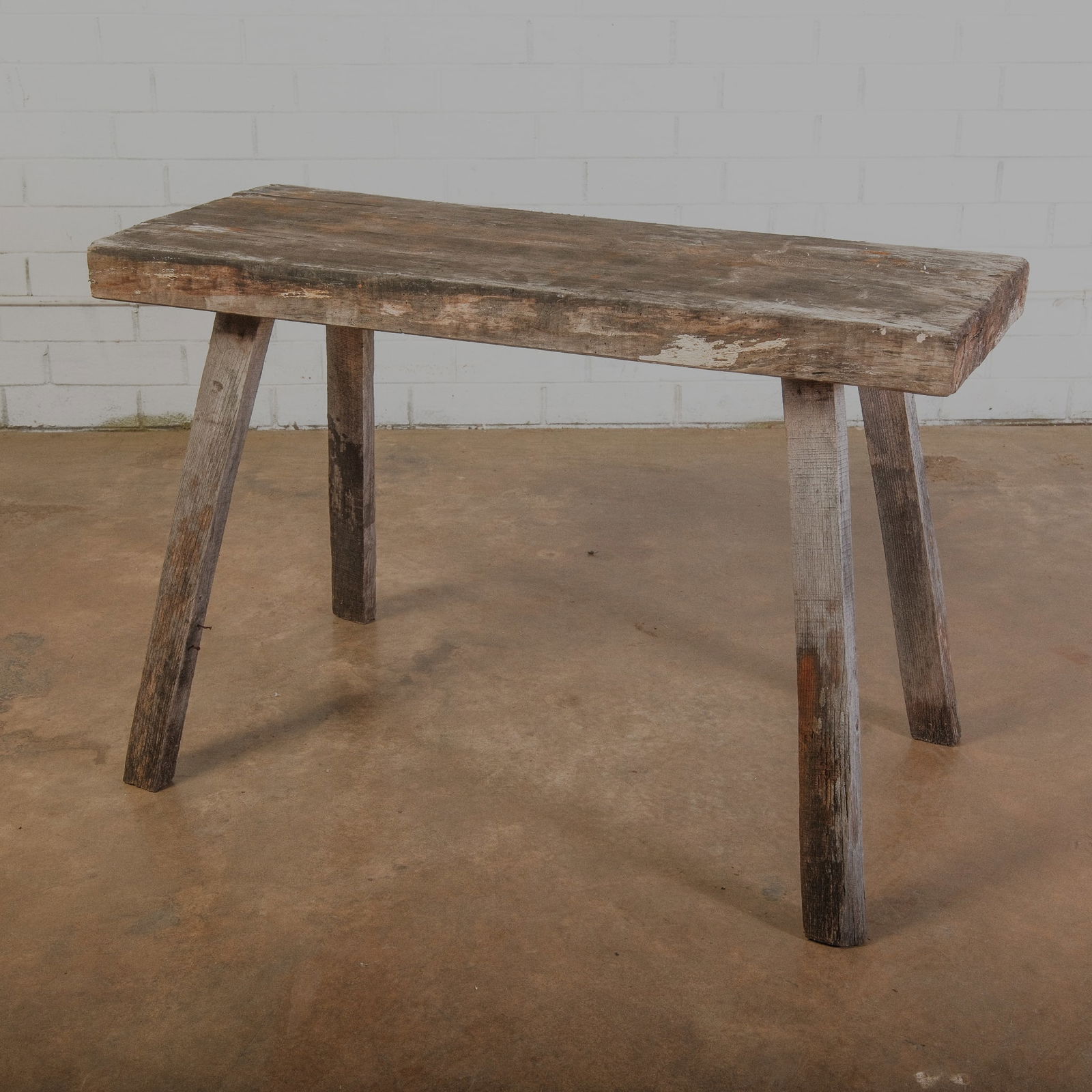 Antique Primitive Butcher Table from Hungary (1 of 6)