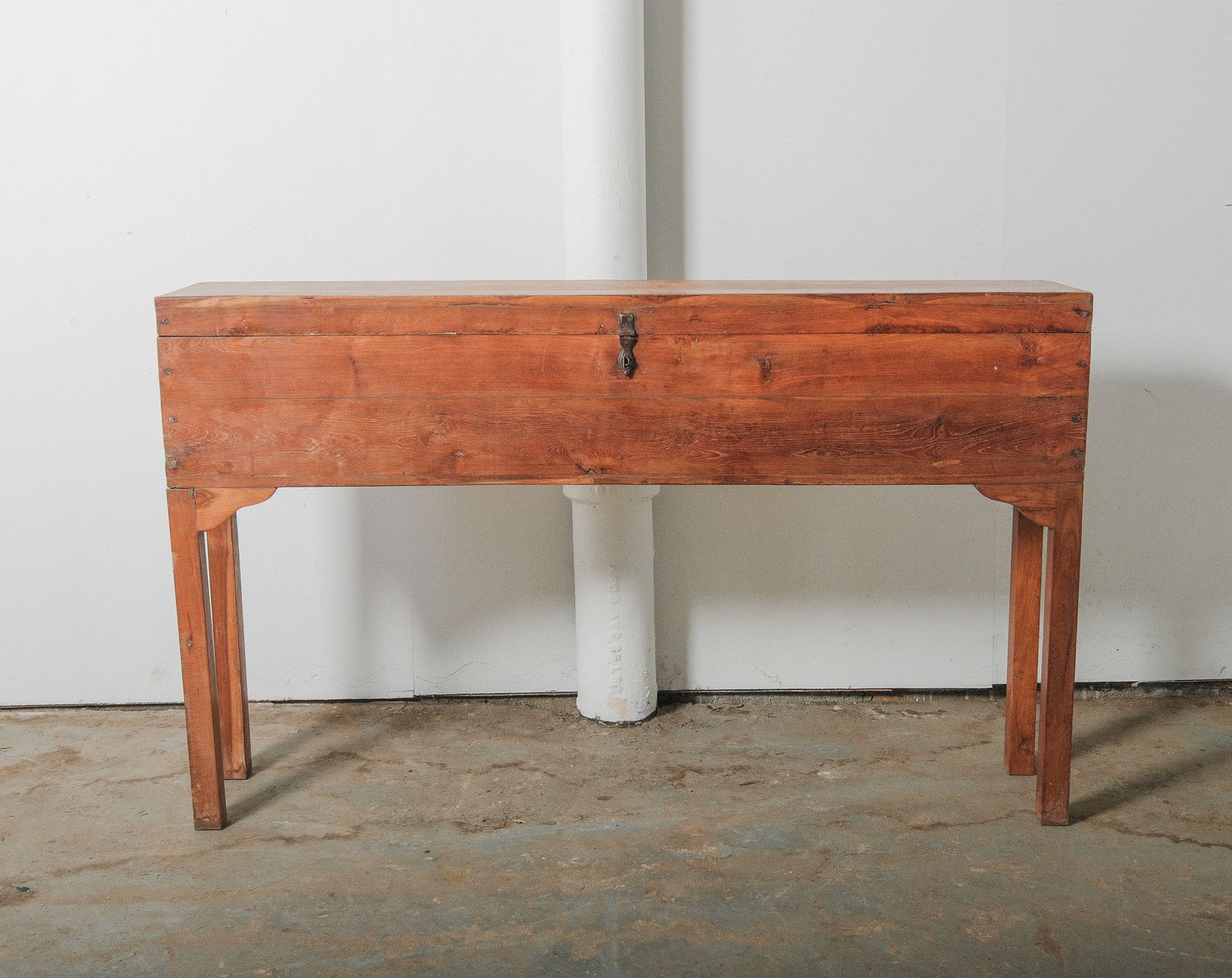 Antique Flip Top Console Table (1 of 5)