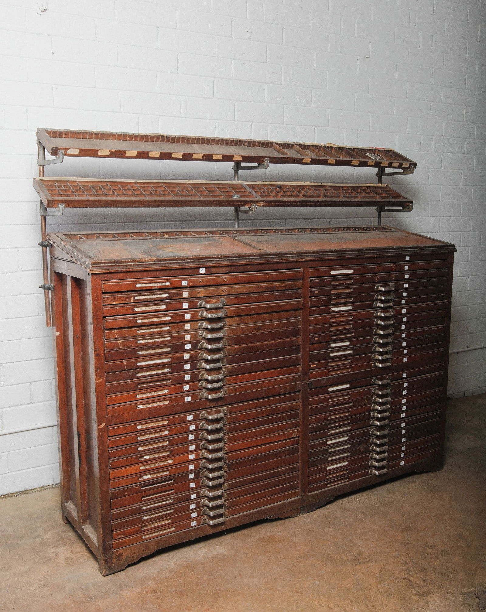 Vintage 48 Drawer Printers Cabinet (1 of 10)