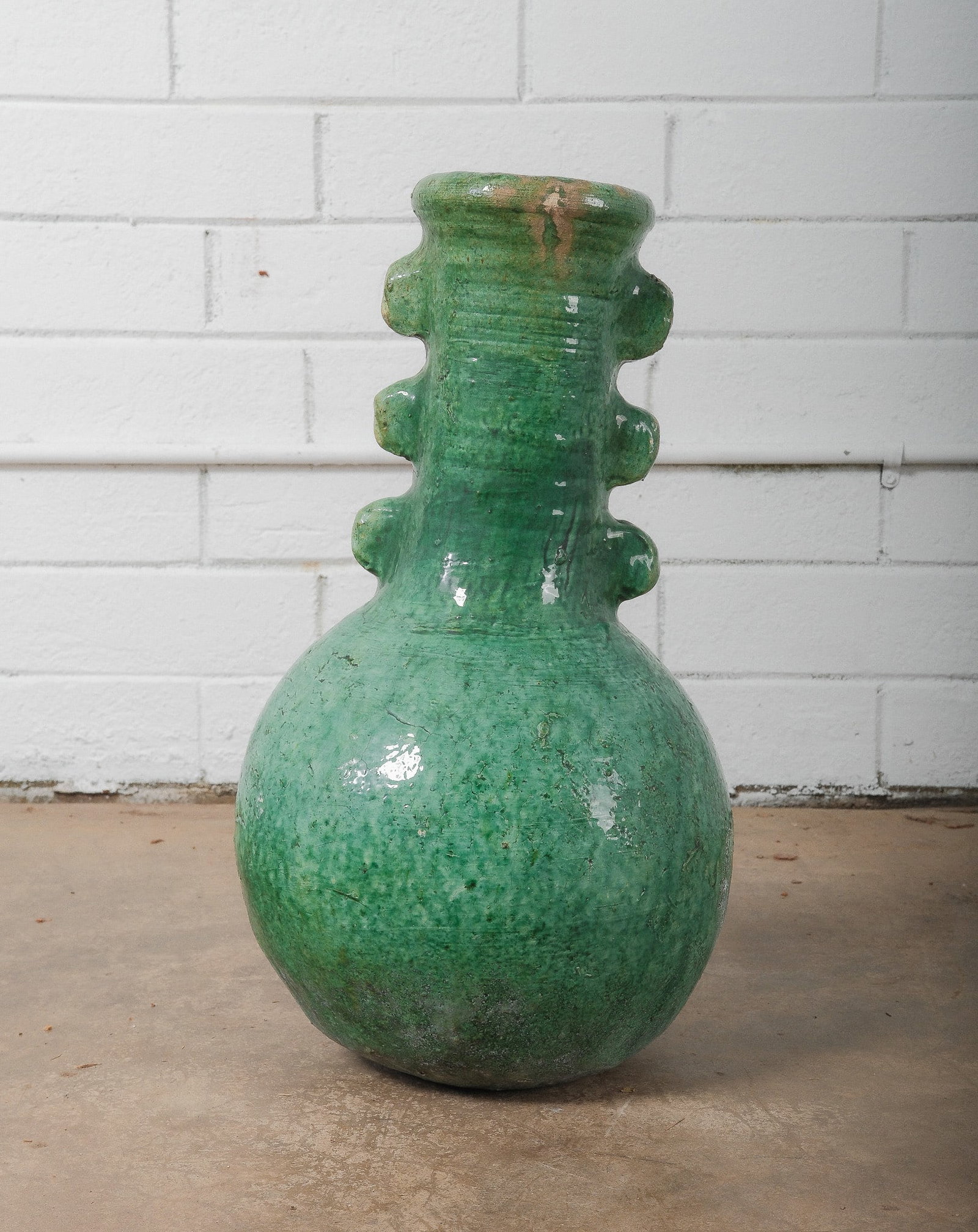 Glazed cultural Studio Pottery Vase (1 of 5)
