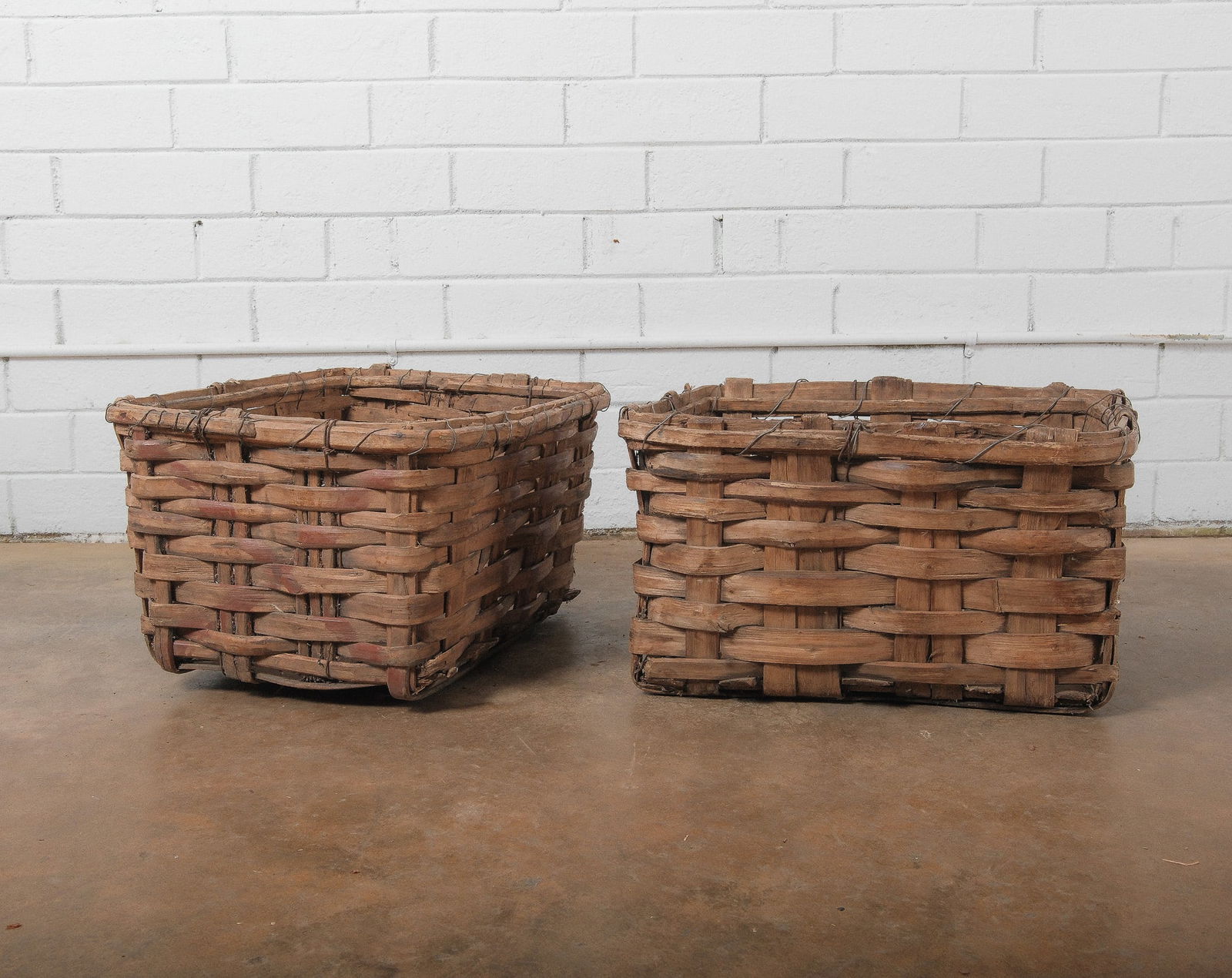 Pair of Chinese Blue and White Porcelain Lidded Ginger Jars (1 of 6)