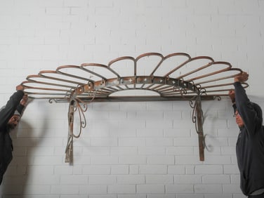 19th Century French Fan Awning