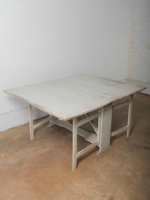 Drop-Leaf Farm Table