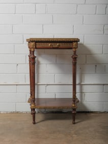 Louis XVI Marble-Top Occasional Table