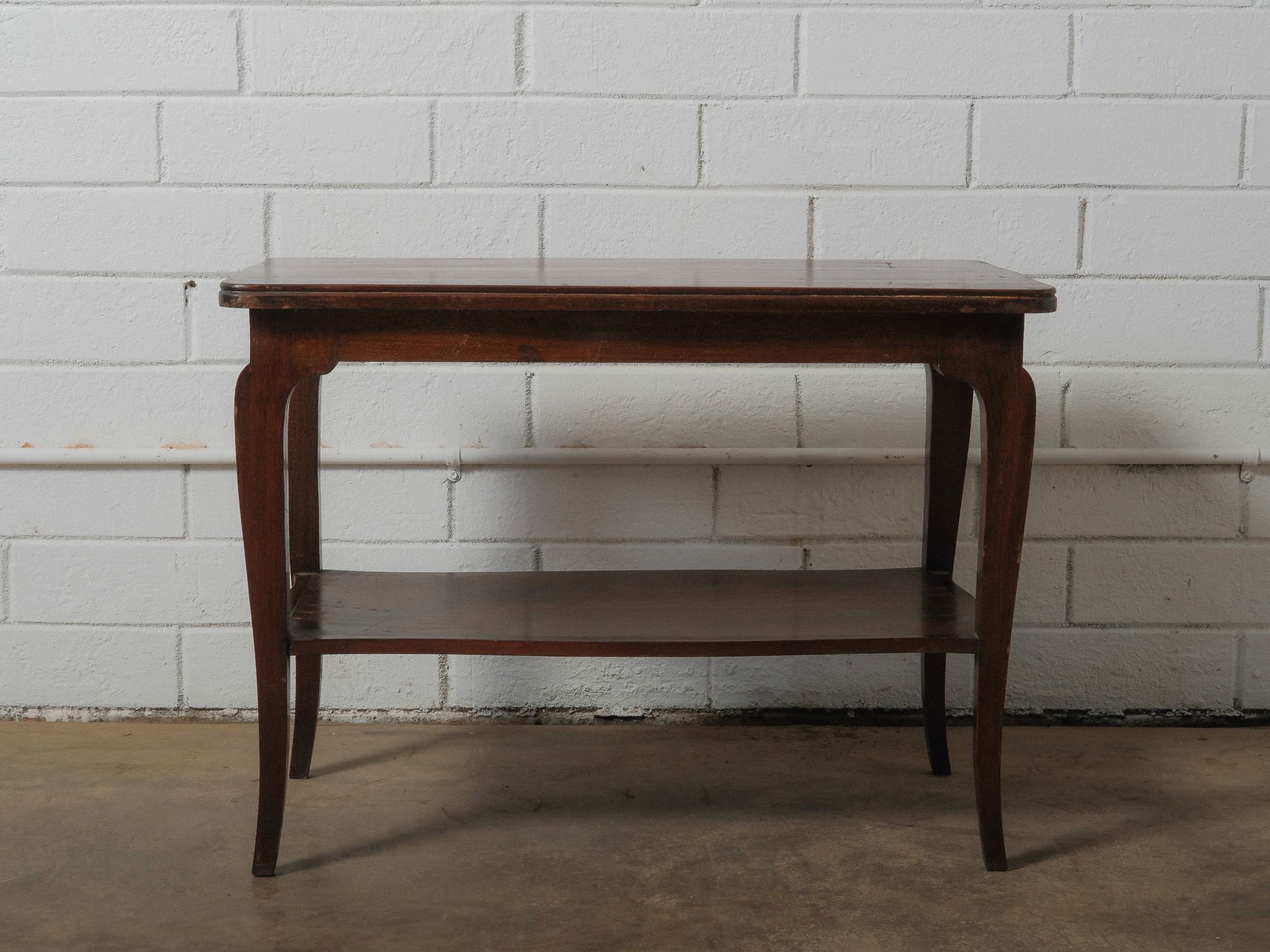 French Provincial Walnut Side Table (1 of 6)