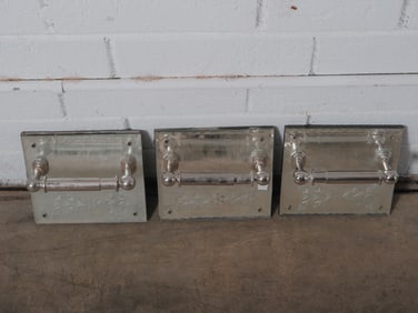 Set of 3 Venetian Toilet Paper Holders