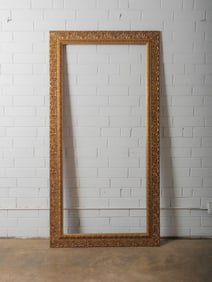 Oversized Carved Giltwood Frame
