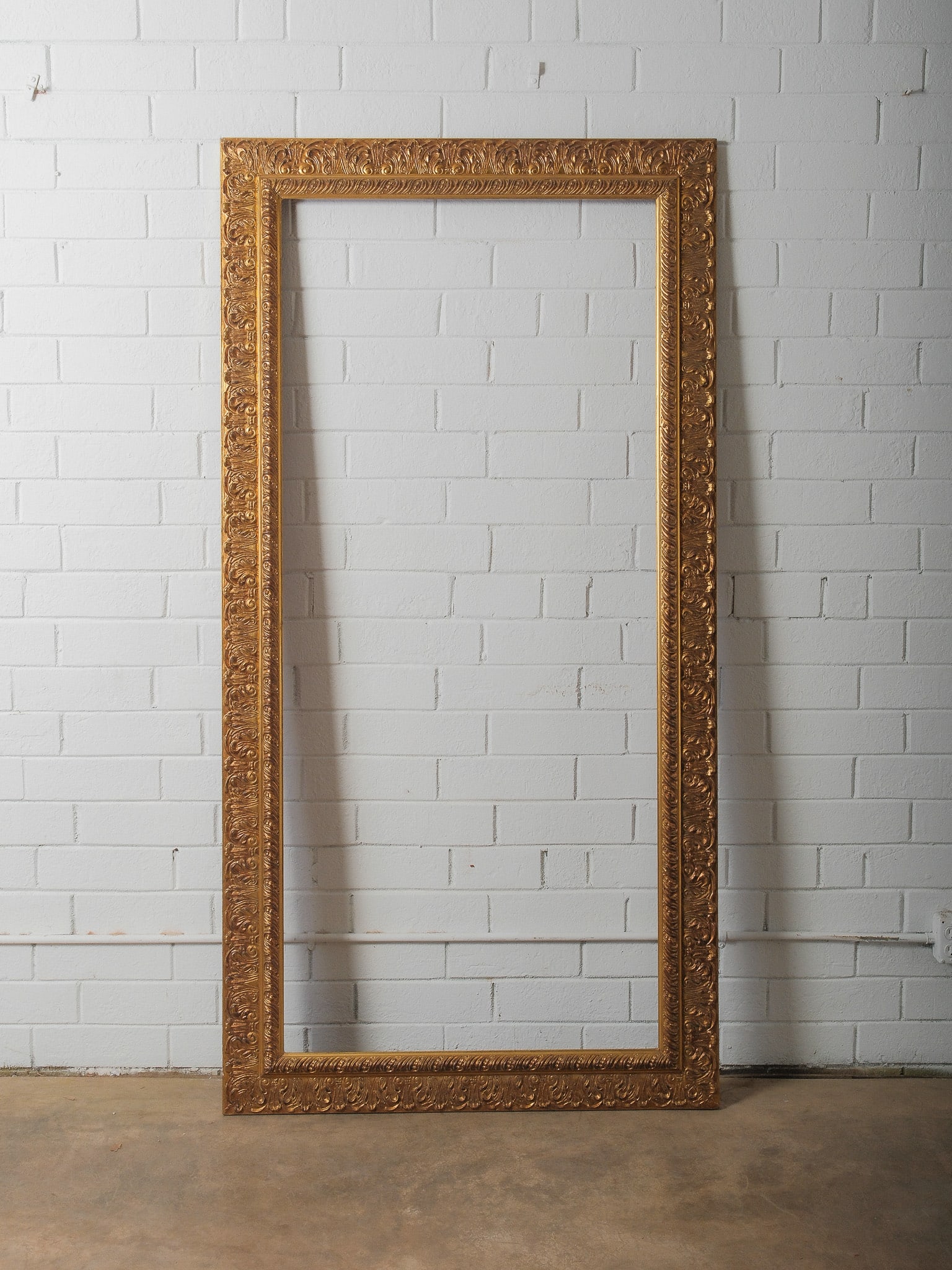 Oversized Carved Giltwood Frame (1 of 6)