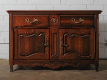 French Provincial Carved Sideboard