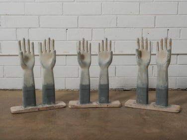 Set of 3 Glove Molds