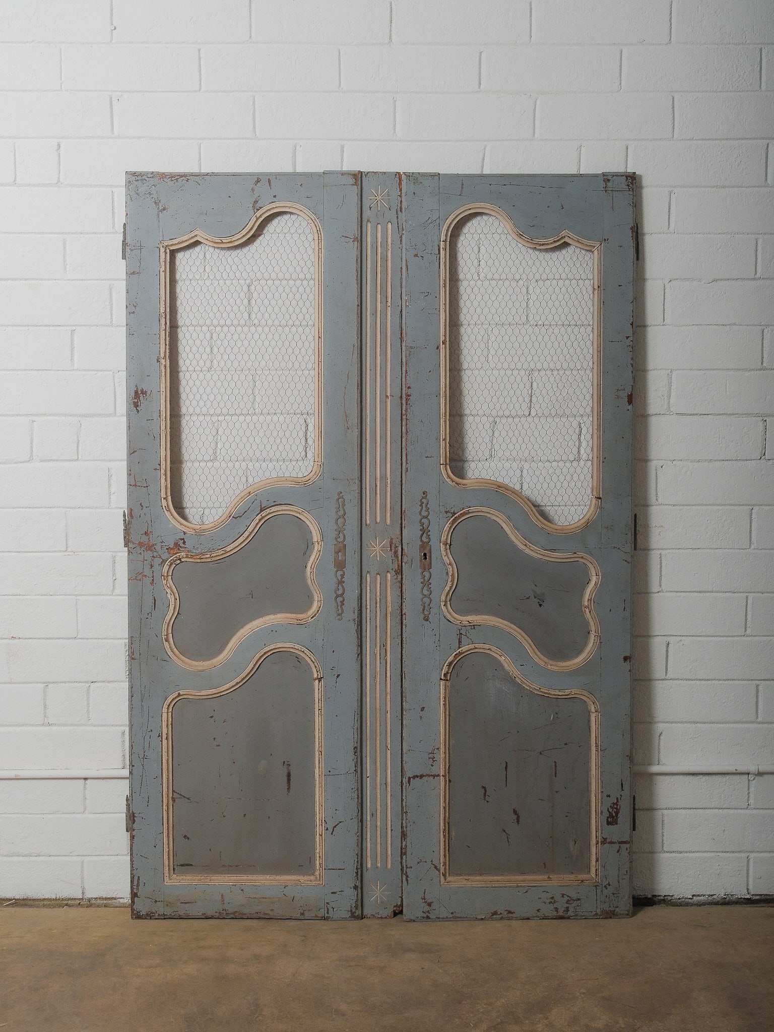 Painted French Wirework Panel Doors (1 of 8)