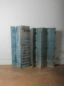 Weathered Industrial Folding Panels