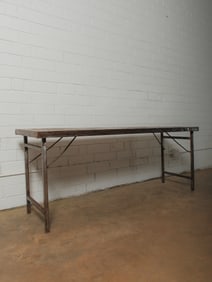 Vintage Metal Work Table