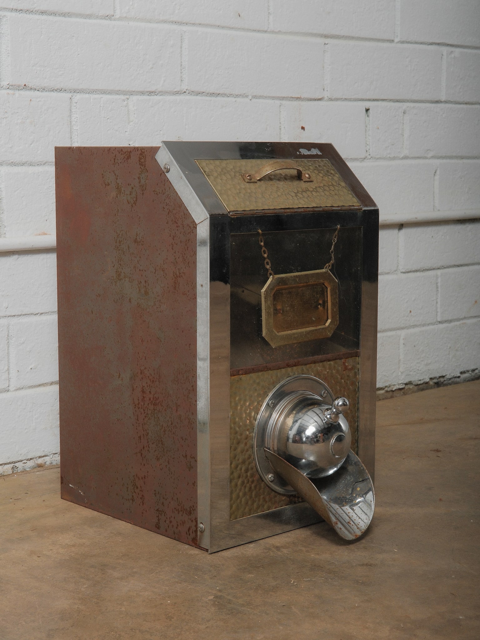 Brass & Chrome Coffee Dispenser (1 of 7)