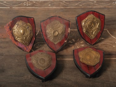 Brass Shield Plaques