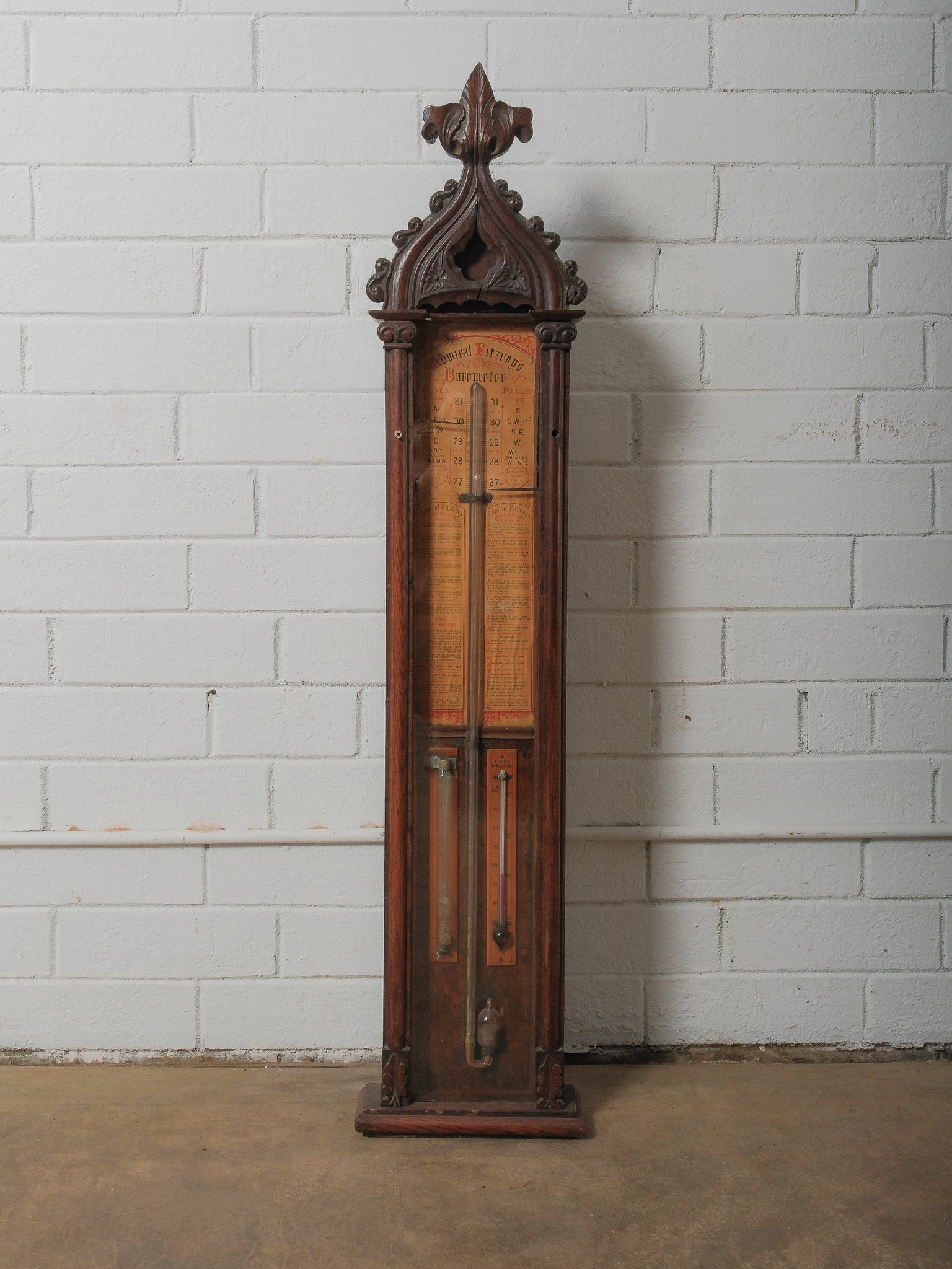 Antique Fitzroy-Style Barometer (1 of 11)