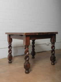 Barley Twist Extension Dining Table