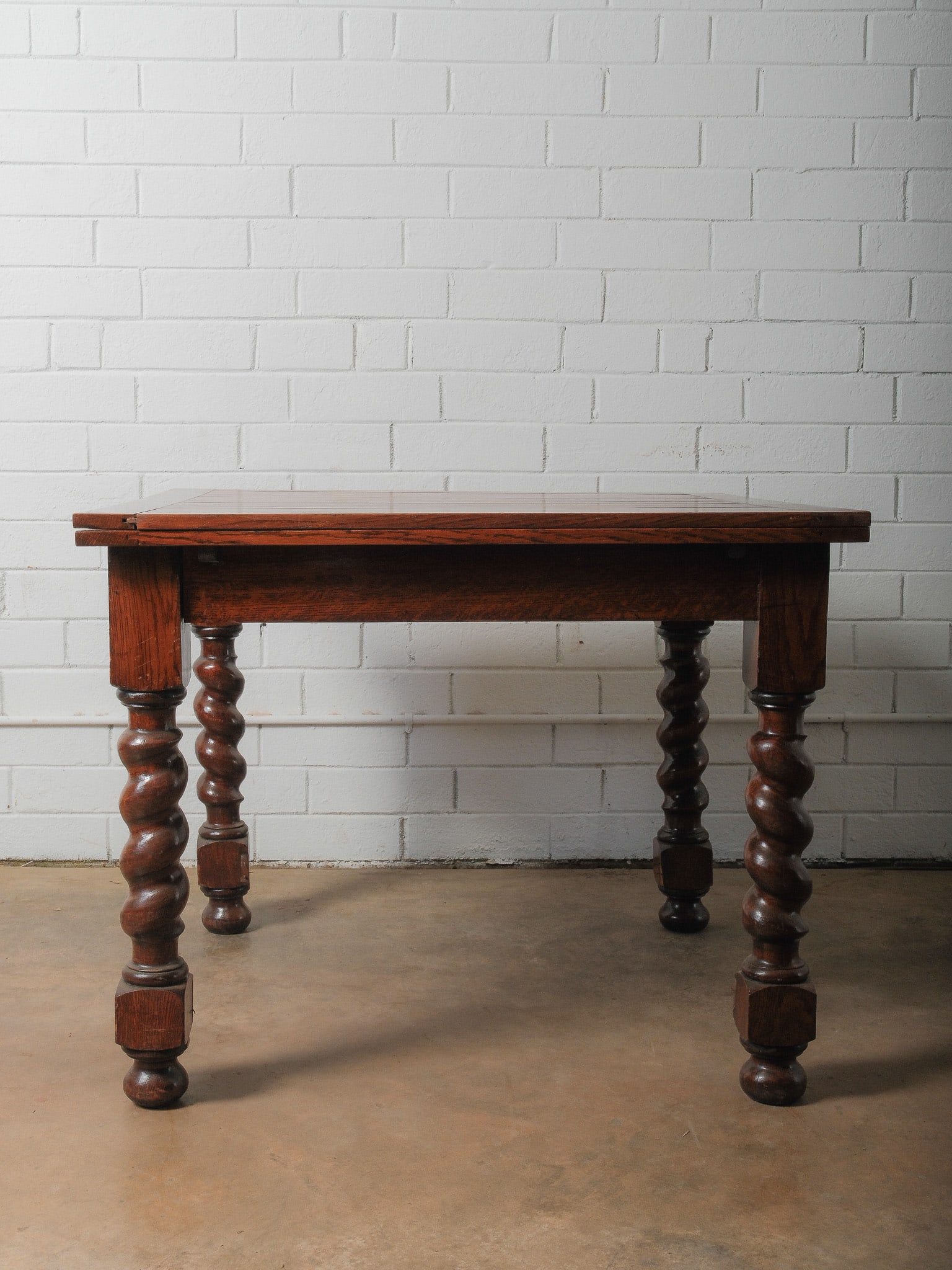 Solid Wood Barley Twist Leg Table (1 of 10)