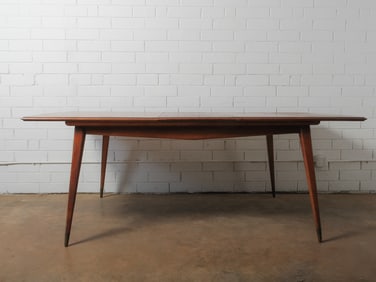 Mid-Century Modern Extension Dining Table