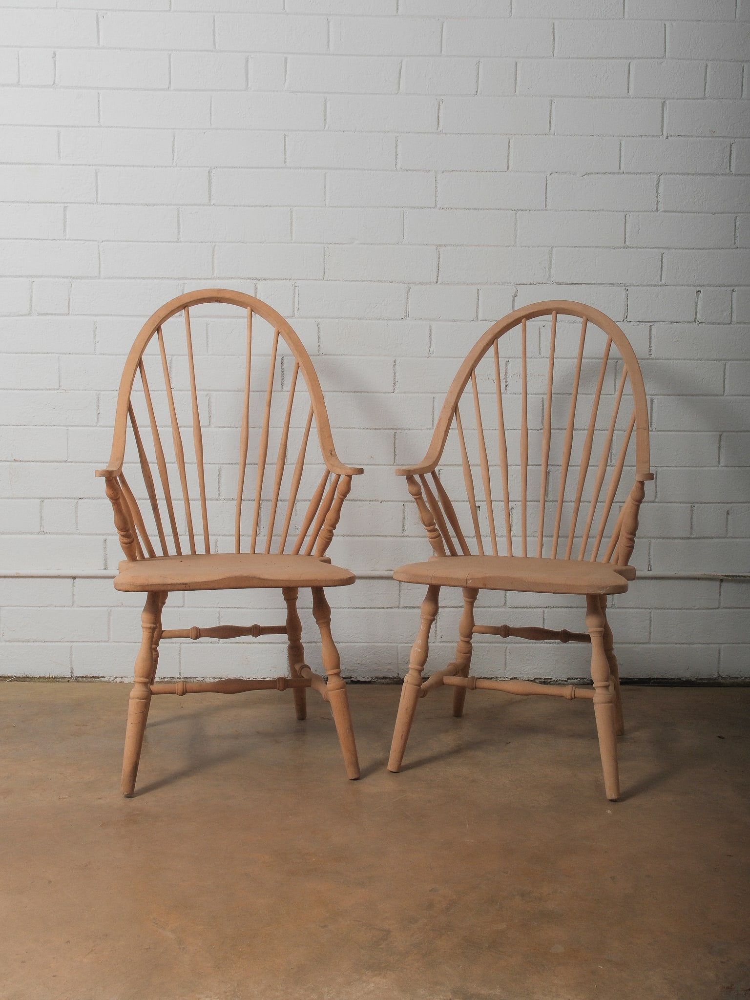 Pair of Windsor Arm Chairs (1 of 6)