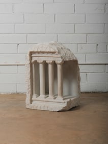 Carved Marble Temple Model