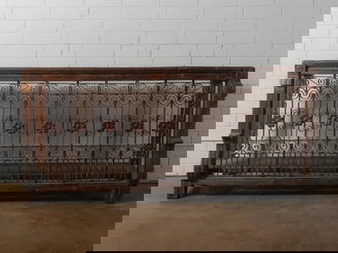 Wrought Iron Console Table