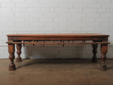 Antique Anglo-Indian Teak Table