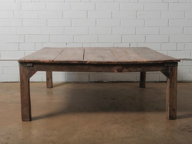 Primitive Square Coffee Table