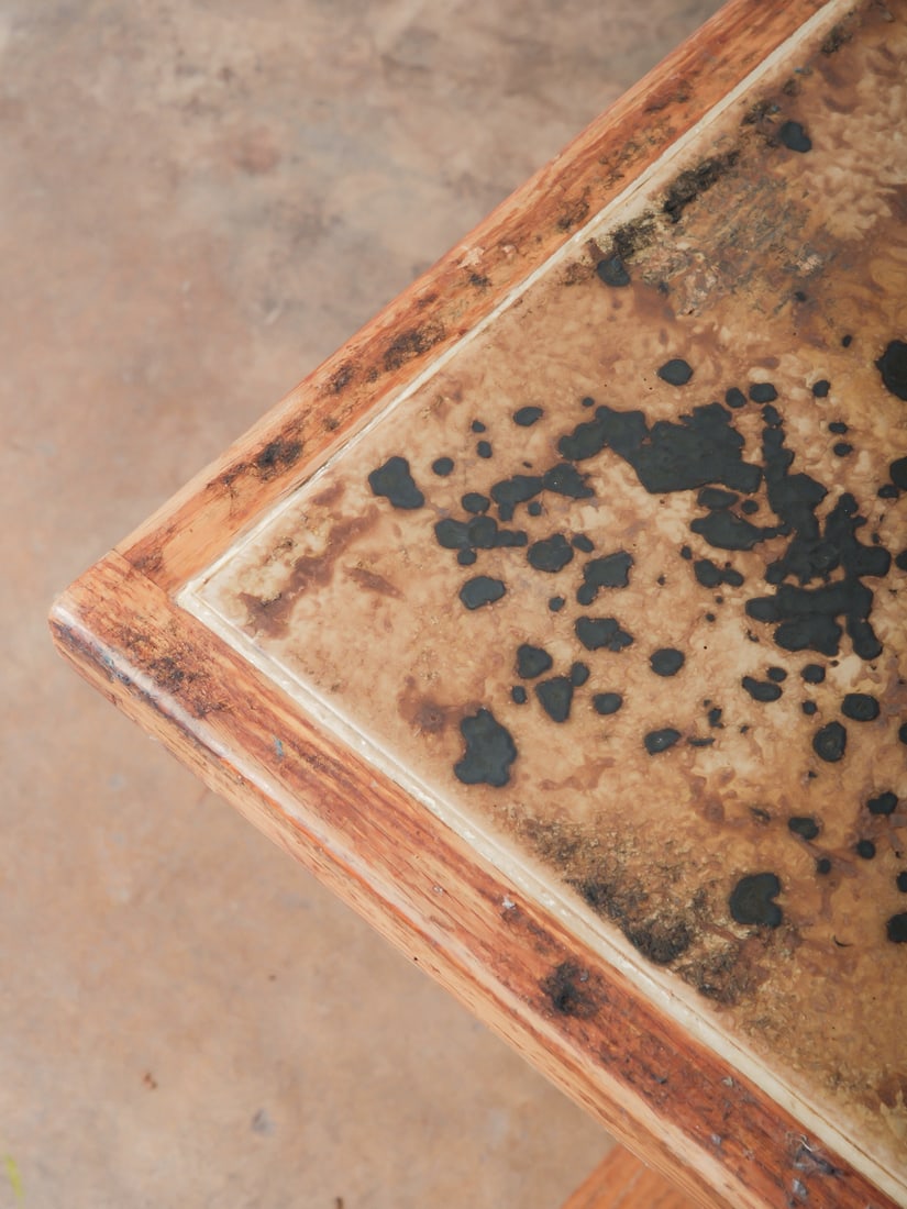 Wood Trestle Base Table - 6