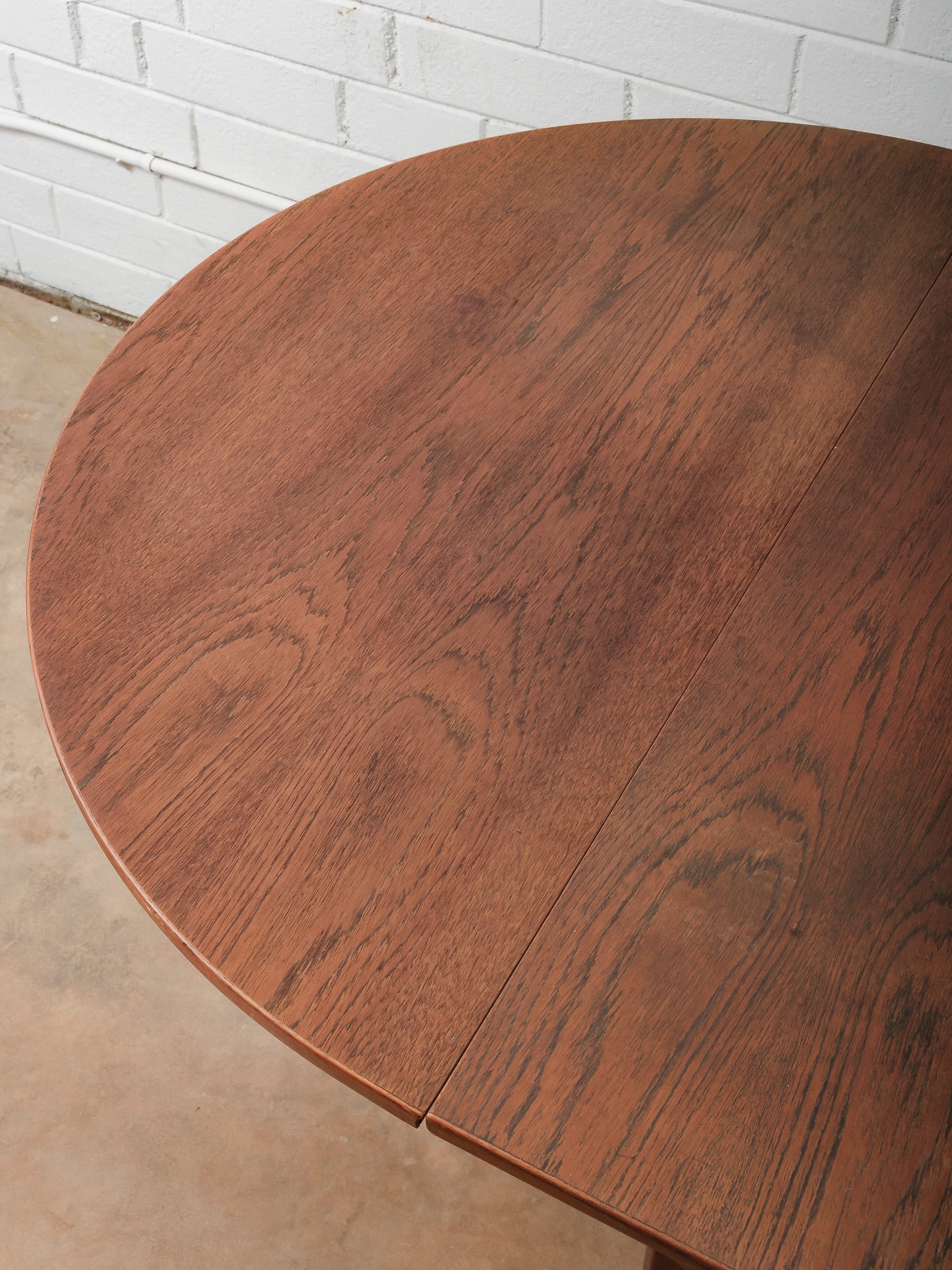 MCM Veneer Drop Leaf Dining Table - 4