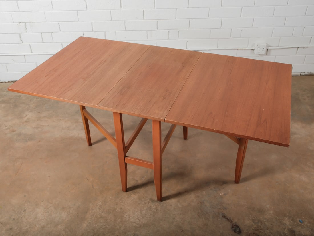 Drop-Leaf Gate Leg Dining Table - 2