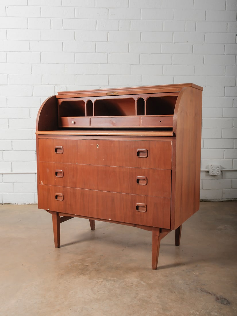 Roll-Top Writing Desk - 3