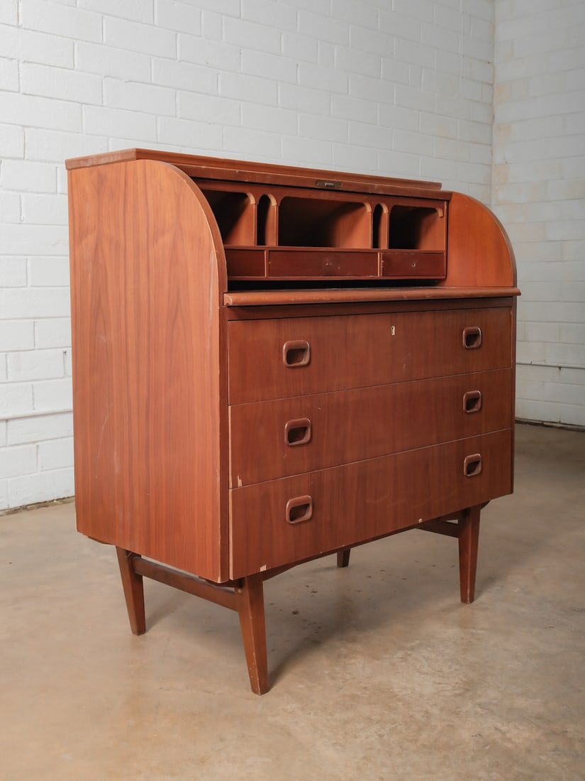 Roll-Top Writing Desk - 4