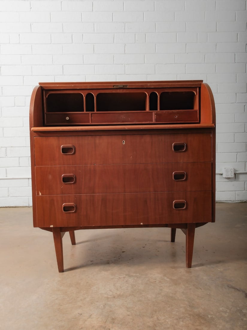 Roll-Top Writing Desk - 5