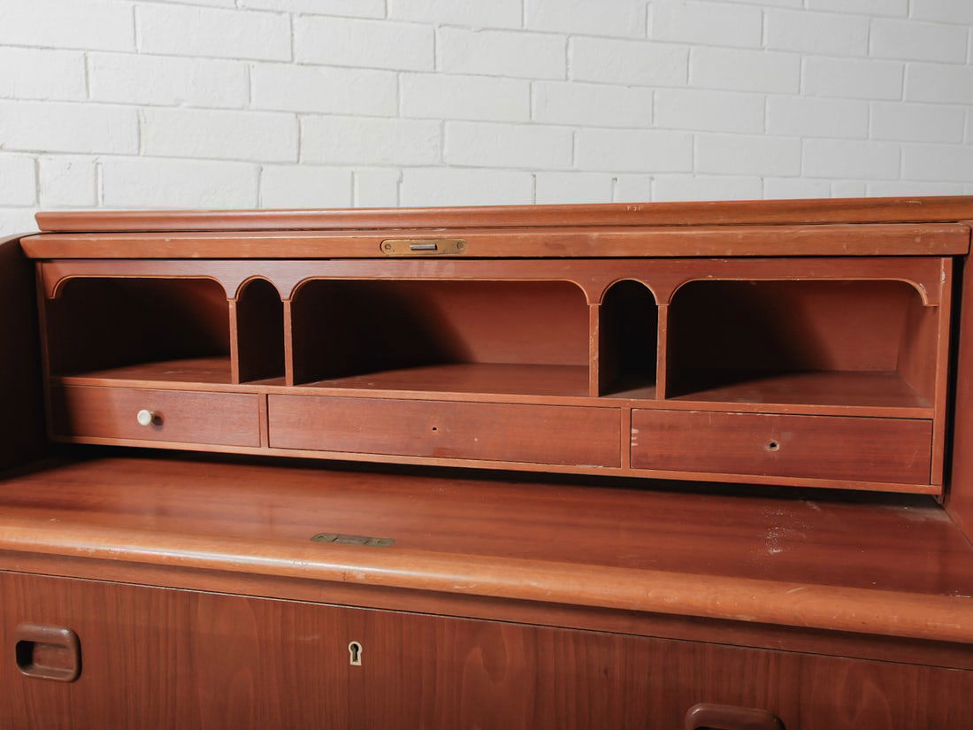 Roll-Top Writing Desk - 7