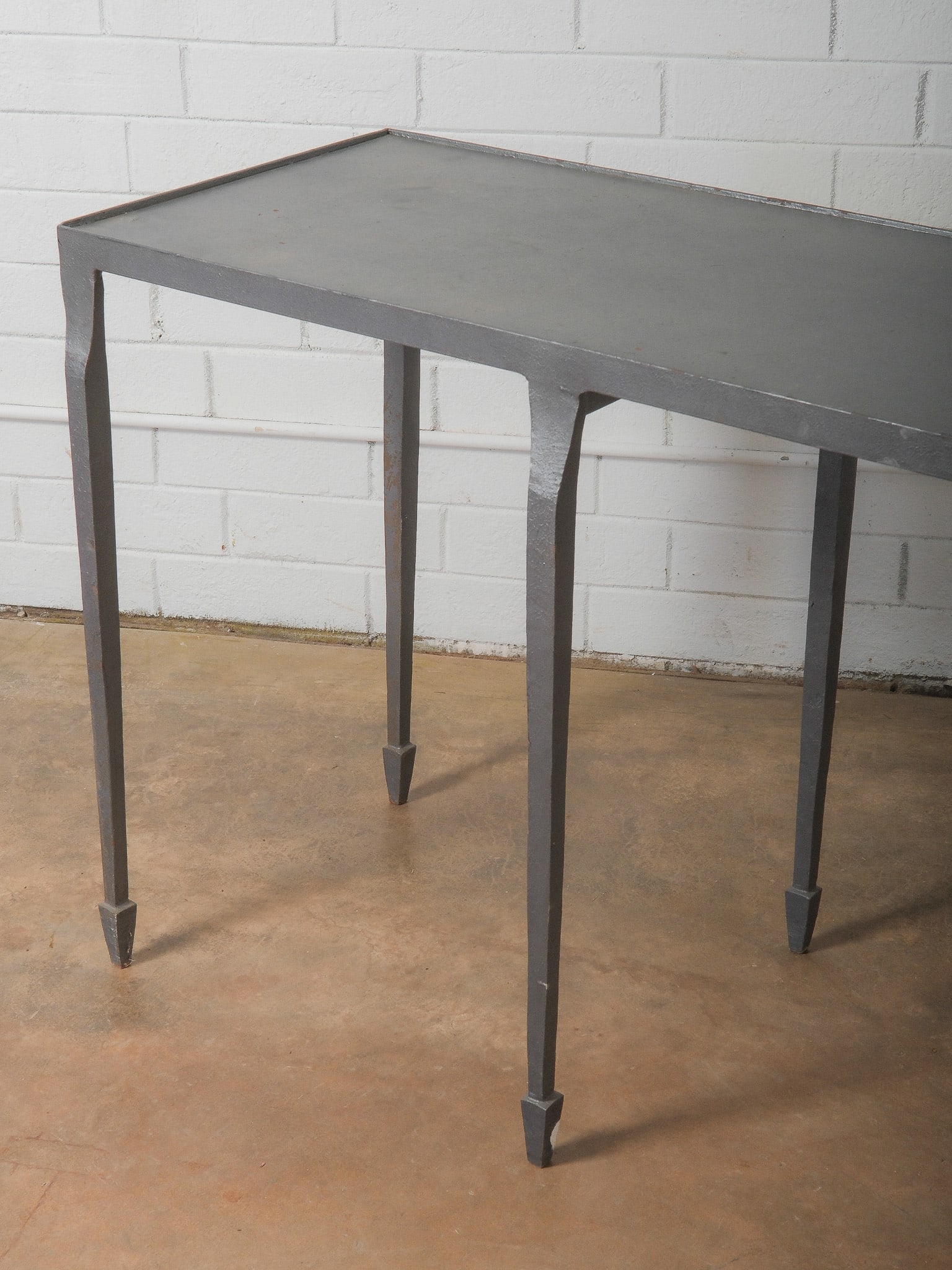 Forged Iron Console Table - 2