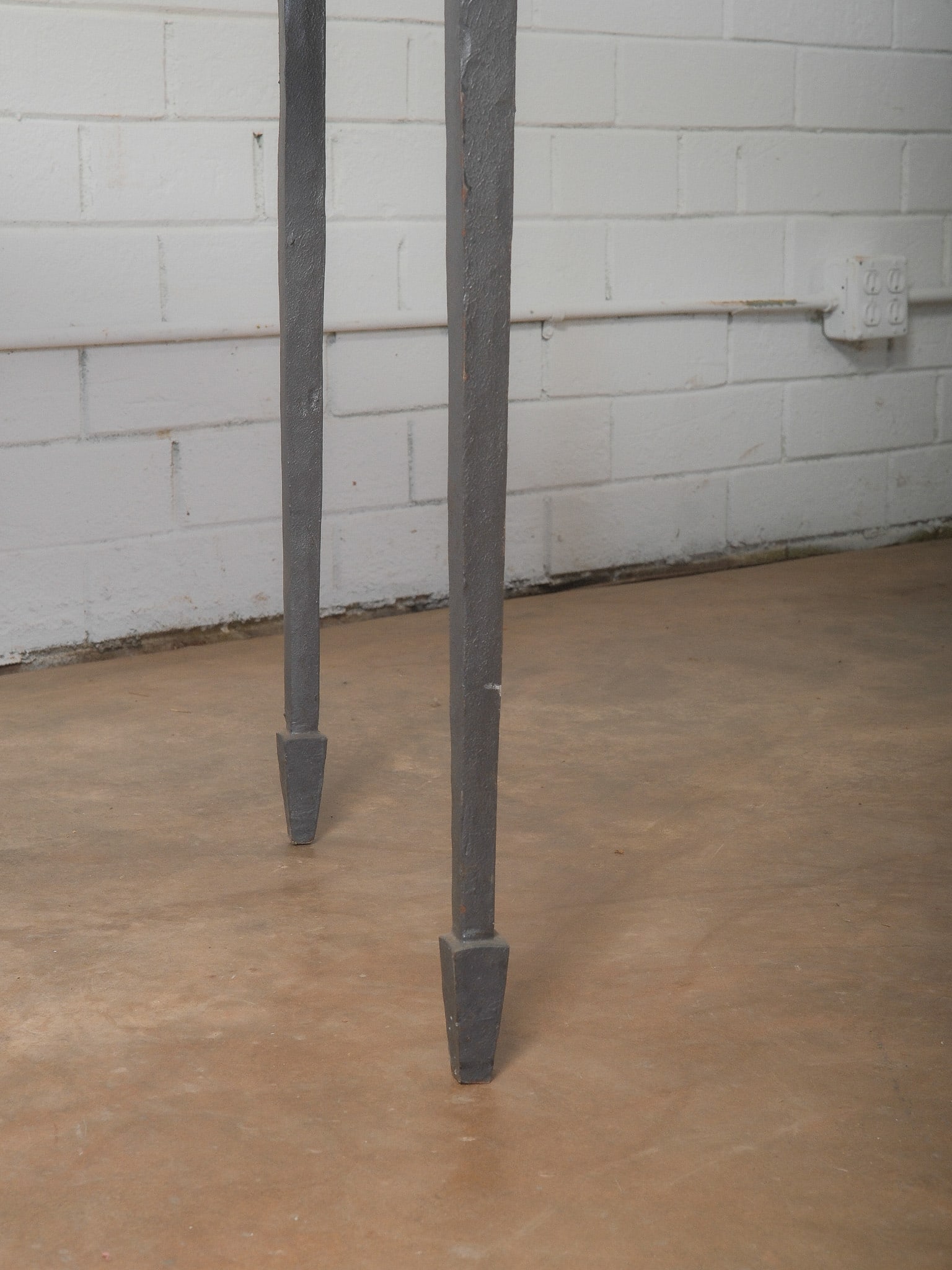 Forged Iron Console Table - 7