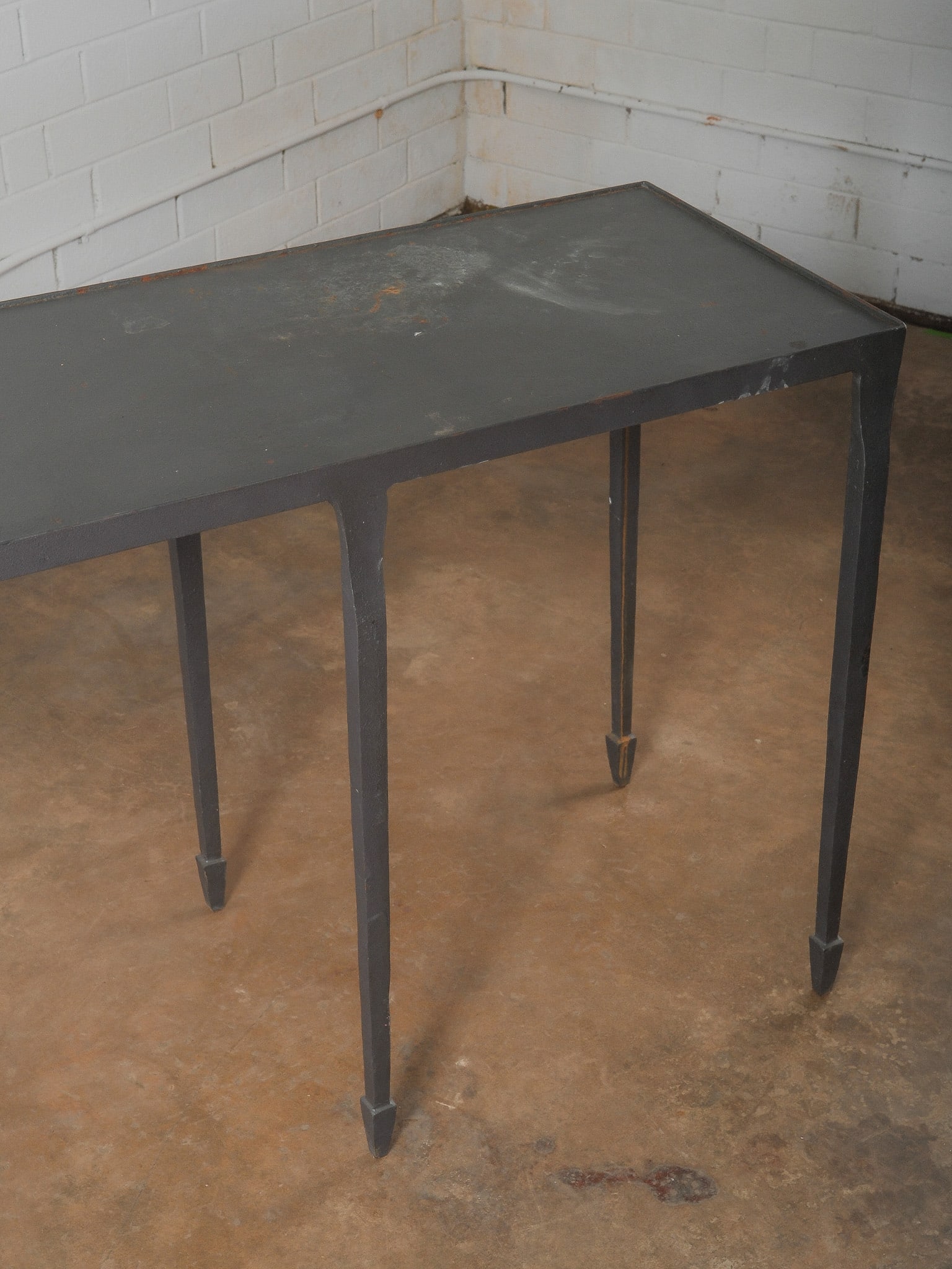 Forged Iron Console Table - 8