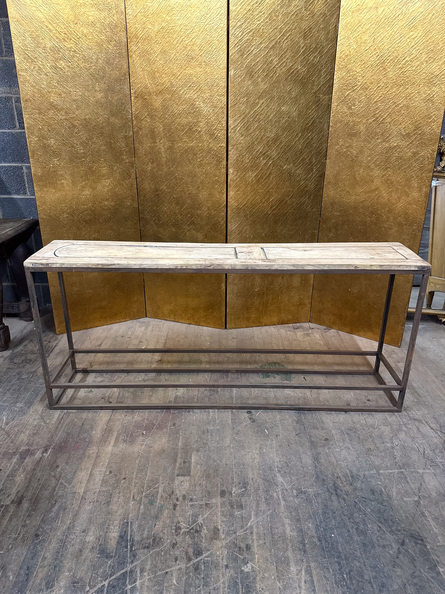 Reclaimed Wood Console Table (1 of 6)