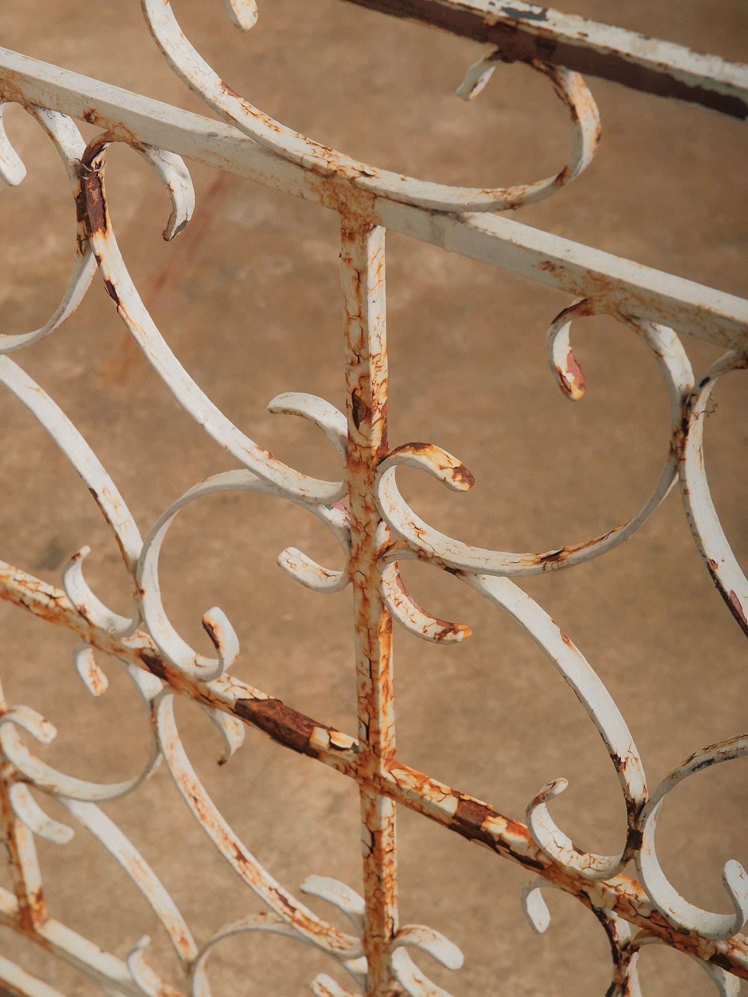 Decorative Wrought Iron Panel - 2