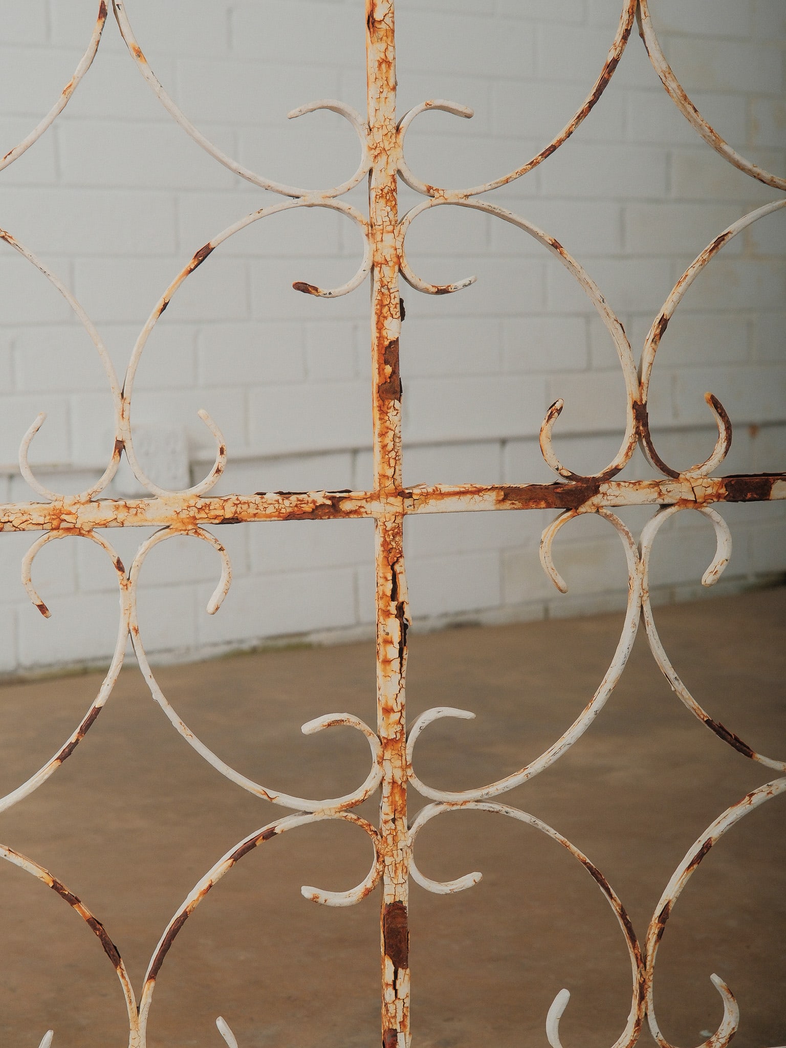 Decorative Wrought Iron Panel - 4