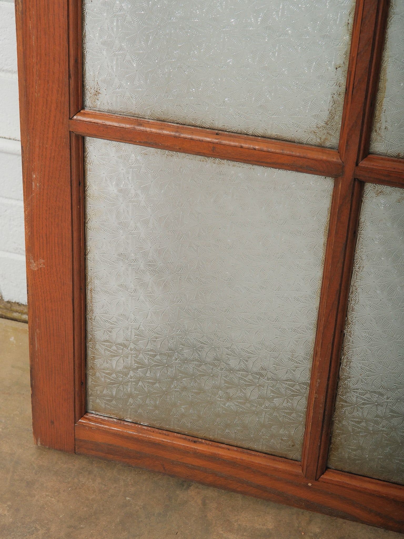 Large Multi-Pane Wood Window Frame - 7